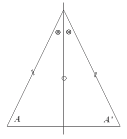 初等幾何 三角形の合同条件 を読む 2 二等辺三角形の底角 大人が学び直す数学