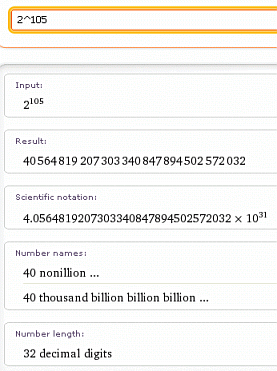 WolframAlfa 使用例