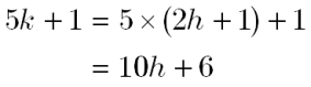 6の累乗の末位の数